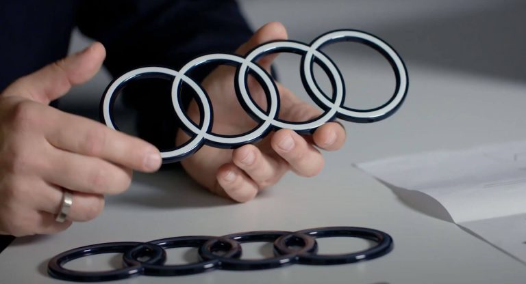 Pureza, sutileza e consistência: empresa muda identidade e apresenta as quatro novas argolas da Audi
